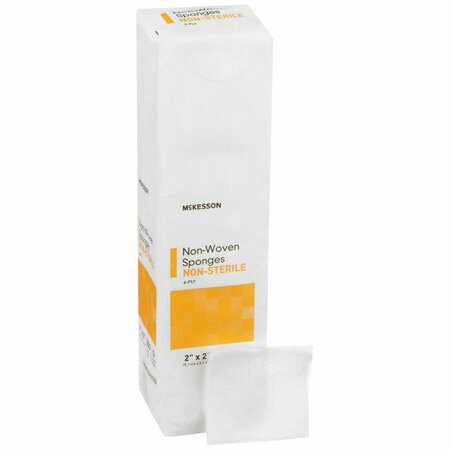 MCKESSON NonSterile Nonwoven Sponge, 2 x 2 Inch, 4000PK 92242000